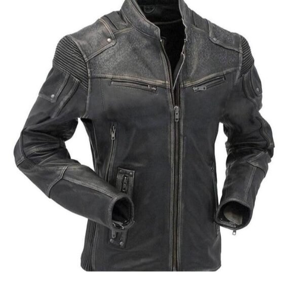 Men's Leather Trucker Jackets