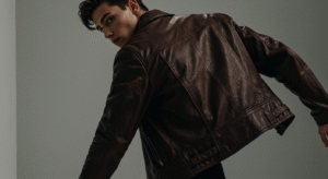 Leather jacket