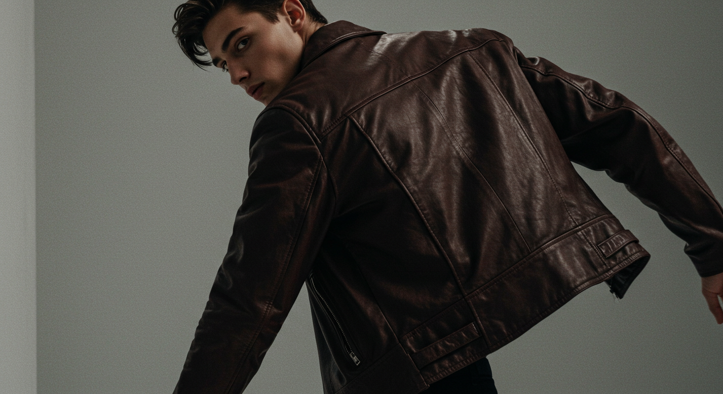 Leather jacket